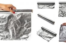 鋁箔紙再利用的驚人妙招，消除油膩刮果皮！