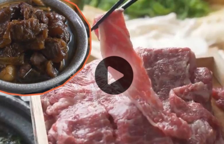 修掉的肉片筋膜別丟掉，頂級壽喜燒美味就靠它！