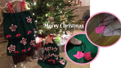 【創意DIY聖誕服飾】超萌可愛：小小移動聖誕樹！
