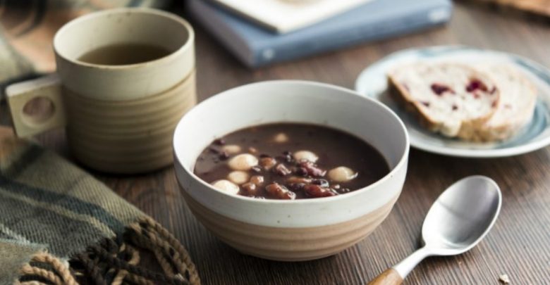 【點心食譜】冬天必吃！鬆軟綿密紅豆紫米粥